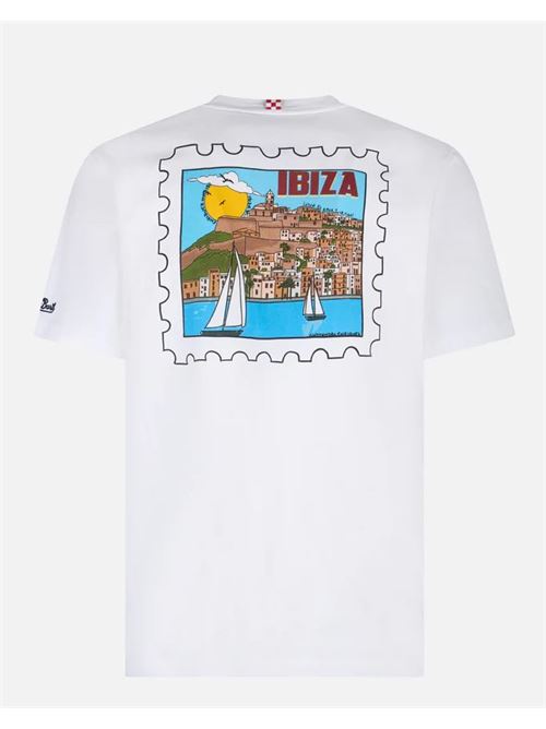 tshirt man - postcard ibiza 01n MC2 SAINT BARTH | TSHM001 - 03419F.IBIZA 01N